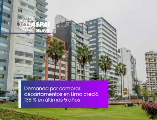 Demanda por comprar departamentos en Lima creció 135 % en últimos 5 años